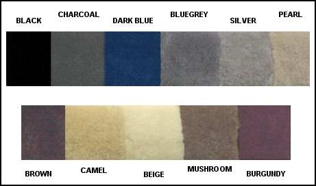 color guide for autoseat covers