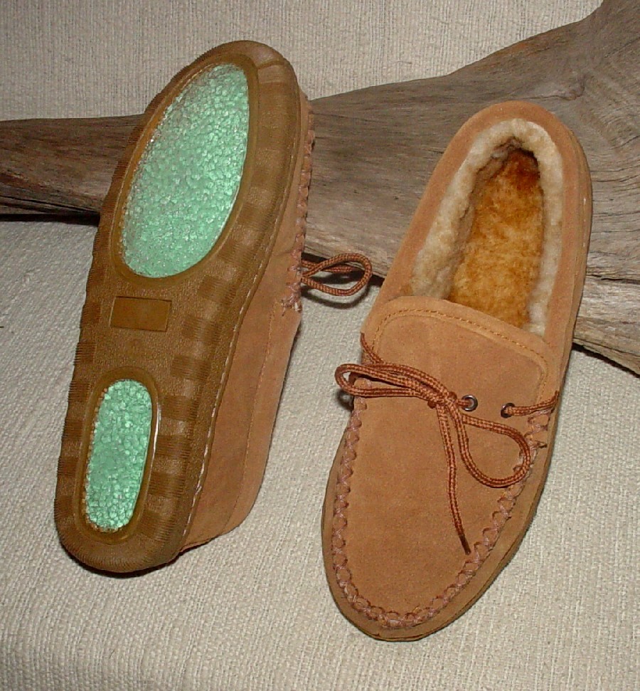 Sheepskin Moccasin Slippers SMN200