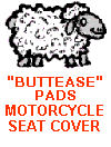 Sheepskin ButtEase Pad Motorcycle Seat Covers