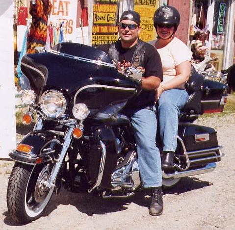 Ray Gallant on his 2003 HD Ultra Glide Ultra Classic